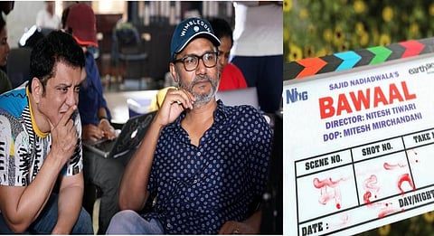 Varun Dhawan and Janhvi Kapoor-starrer 'Bawaal' goes on floors