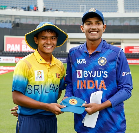 U19 Asia Cup final: Sri Lanka win the toss and elect to bat first against India