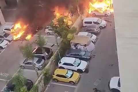 Israel strikes 2 high-rise towers in Gaza used for housing Hamas assets