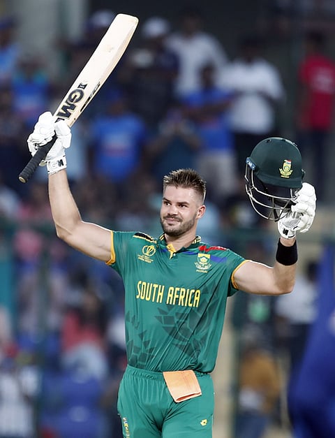 Men’s ODI World Cup: South Africa’s Markram scripts history, smashes fastest ODI World Cup century