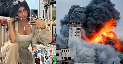 Why was Mia Khalifa fired from Job? Ex Adult movie star in trouble for backing Hamas terror attacks