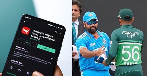 MakeMyTrip under fire for 'Open Invitation To Pakistani fans' ad ahead of IND-PAK WC 2023 match