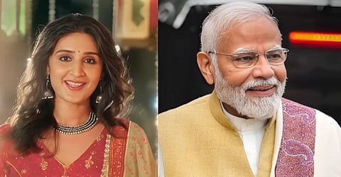 PM Modi turns lyricist of Garba song ahead of Navratri; Dhvani Bhanushali shared video