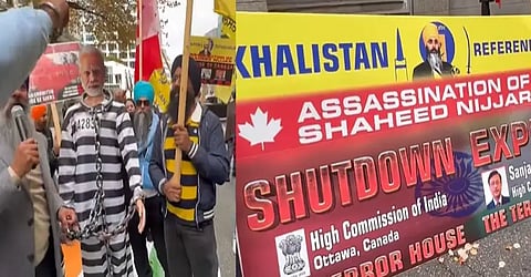 Khalistan protestors disrespect Tiranga outside Indian consulate in Vancouver; demand closure of embassies