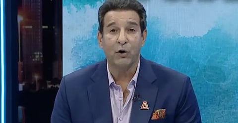 Wasim Akram under fire  for using 'casteist slur' on Live TV after Pakistan's loss vs Afghanistan