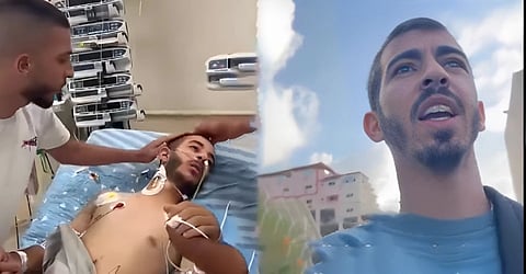 Who is Hamas Crisis Actor? Gaza man accused of pretending to be victim of Israeli air strike