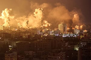 Israel rejects UN and global community's plea for immediate ceasefire drawing parallels with US action after 9/11
