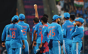 Men's ODI WC: Shami 5-18 after Gill, Kohli, Iyer fifties help India beat Sri Lanka; reach semis