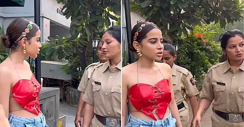 Uorfi Javed arrested? Mumbai Police takes controversial model downtown in Viral Video