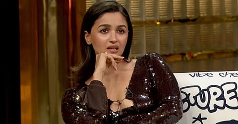 'Chiii..Chii..Chii..': Alia Bhatt shuts Karan Johar on 'temptation outside marriage'