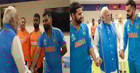 'Shami tu bohat..': PM Modi cheers up 'emotional' Team India after World Cup 2023 loss