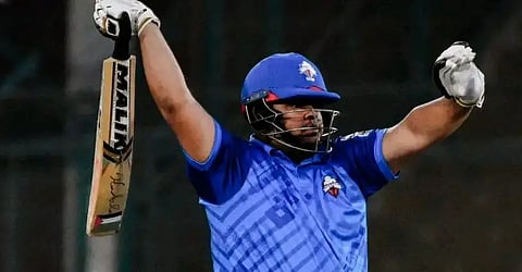 Pakistan's Azam Khan fined 50 percent match fee for displaying Palestine flag on Bat; Watch