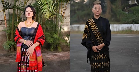 An Instagram sensation from Kohima is gaining fame for updating the age-old traditional Mekhala 