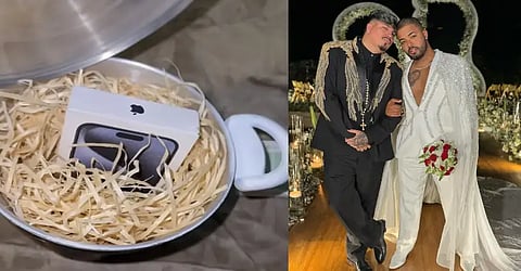Hytalo Santos marriage: Brazilian influencer gifts iPhone 15 Pro Max in wedding invitation to guests, Watch