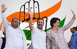 Despite 150 rallies, Congress magic fizzles out in MP, Raj, C'garh; only hope from Telangana