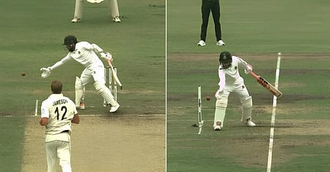 Mushfiqur Rahim becomes first Bangladesh batter to be dismissed for handling the ball, Video Viral