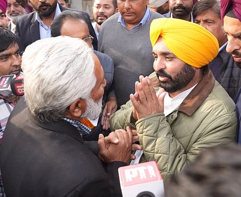 As people’s CM Bhagwant Singh Mann continues surprise inspection of government offices, public hails excellent work.