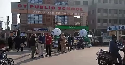 CT Institute in row again; Sikh bodies protest at Jalandhar's CT Public School over Christmas event