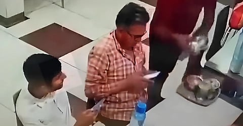 Man drops dead by cardiac arrest in a family restaurant in Madhya Pradesh; caught on video