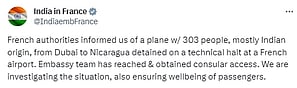 India gets consular access after plane carrying its nationals grounded in France over human trafficking suspicion