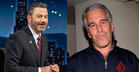 'Jimmy Kimmel in Jeffrey Epstein leaked Clients List?' Late-night show host threatens to sue Aaron Rodgers