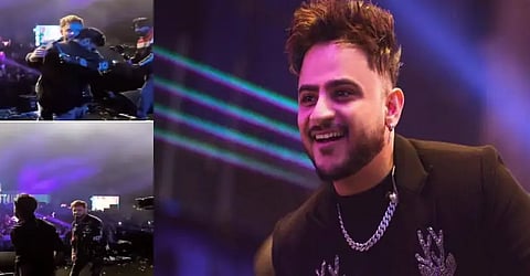 'Haan Dil Vich' viral meme man joins Punjabi singer Millind Gaba on stage amid live concert; Video Viral