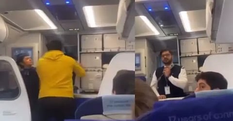 IndiGo passenger slaps pilot on Delhi-Goa flight; Airhostess breaks down in viral video