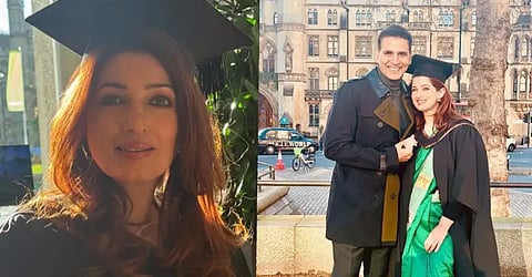 Twinkle Khanna, Twinkle Khanna Qualification, Twinkle Khanna Degree, Twinkle Khanna Masters, Twinkle Khanna Goldsmith