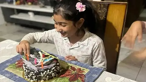 10-year-old in Patiala eating her last birthday cake, and receipt of the lethal cake