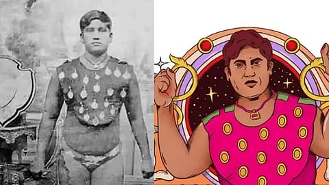 India's first women wrestler, Hamida Banu