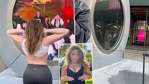 Who is Ava Louise? Model's 'inappropriate act' forces authorities to shut down Dublin-NYC Portal