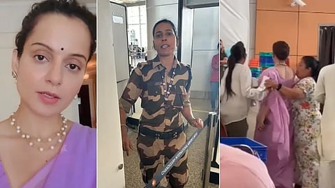 Kangana Ranaut, Kangana Ranaut Chandigarh, Kangana Ranaut Chandigarh Airport, Kangana Ranaut Chandigarh Airport Video, Kangana Ranaut Chandigarh Airport Slapped, Kangana Ranaut Chandigarh Airport CISF, Kangana Ranaut CISF Kulwinder Kaur