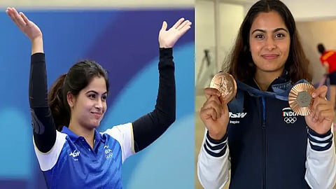 Manu Bhaker, Manu Bhaker Medal hattrick, Manu Bhaker 25m women shooting final, Manu Bhaker Records third medal match, Manu Bhaker streaming details, Manu Bhaker Women 25m final match streaming 