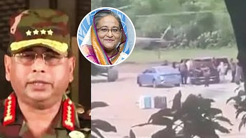 PM Hasina has resigned, interim govt to be formed: B'desh Army chief