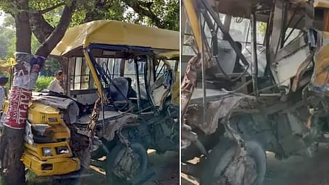 Sanmati Vimal Jain School, Ludhiana School Bus Accident, Sanmati Vimal Jain School Bus Accident, Raikot Road School Bus Accident