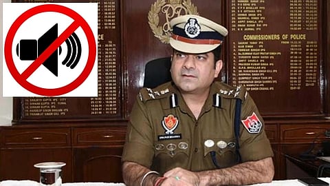 Jalandhar Noise Pollution, No Horn Jalandhar, No Horn Timing Jalandhar, Jalandhar Police Commissioner, Jalandhar Commissioner Swapan Sharma Noise Pollution