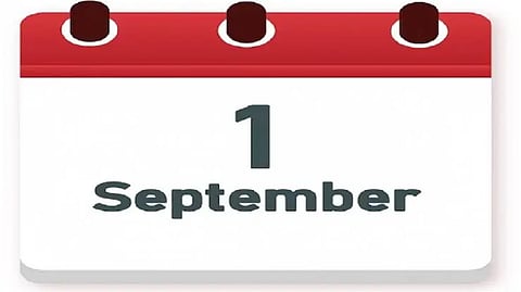 Changes to be implement from September 1