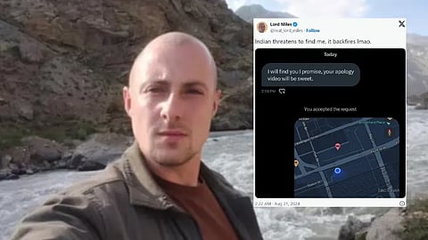 Who is Miles Routledge? A British YouTuber joked about launching a nuclear attack in India