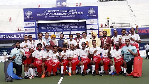 14th Hockey India Junior Men National Hockey Championship: Punjab won the title by defeating Uttar Pradesh