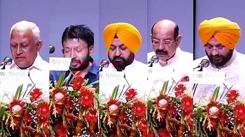 Punjab Cabinet Reshuffle, Punjab Cabinet Reshuffle Today, Punjab Cabinet Reshuffle 5 AAP MLAs, AAP MLA New Ministers, AAP New Ministers Punjab Cabinet Rejig 2024