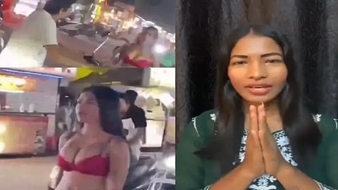 'Please leave me, I wanna suicide': Influencer walks Indore streets wearing undergarment, apologzies after video goes viral