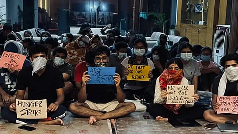 Patiala RGNUL protest, RGNUL protest, RGNUL protest Reason, RGNUL protest Students Hunger Strike, RGNUL Students Hunger Strike