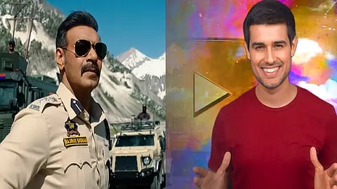 Dhruv Rathee, Dhruv Rathee Singham Again Trailer, Dhruv Rathee Singham Again, Dhruv Rathee on Singham Again