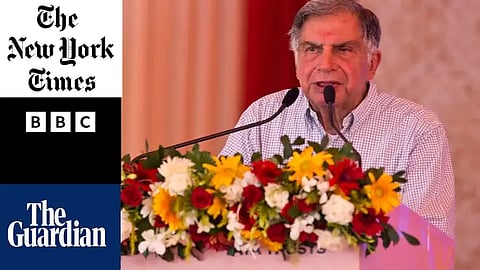 Ratan Tata, Ratan Tata Foreign Media Reaction, Ratan Tata Death Foreign Media Reaction, Ratan Tata Death Global Media Reaction,Ratan Tata Death BBC Reaction, Ratan Tata Death New York Times