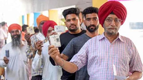 Punjab gram panchayat polls: Voting underway as 1.05 lakh candidates contest