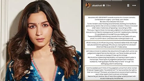 Alia Bhatt slams video claiming she has botched Botox; Says, ‘This is beyond ridiculous…’