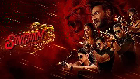 'Singham Again' lights up Diwali with cracking cop universe masterpiece