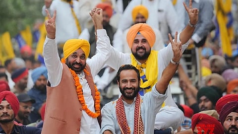 Punjab bypolls: CM Mann attacks BJP, Cong