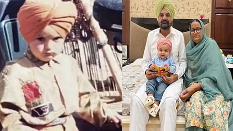 Sidhu Moose Wala childhood pics, Shubhdeep Face Reveal, Sidhu Moose Wala Brother Subhdeep