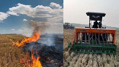 Punjab Stubble Burning, Stubble Burning Alternate, Stubble Burning Alternate Machines, Punjab Farm Fires, Punjab Stubble Burning Alternative Machines